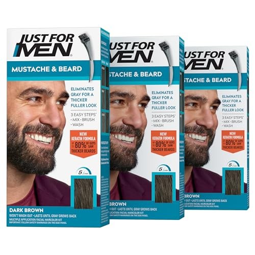 Just for men mustache beard - for, &