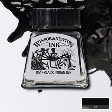 Winsor & Newton Drawing Ink 14ml for Brush, Dip Pen, Airbrush - BUY 4 GET 1 FREE