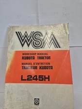 Kubota L245H workshop manual
