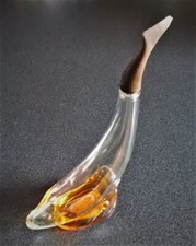 Vintage Avon Occur Bath Oil Bottle Dolphin Design - with some contents