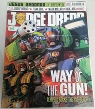 COMIC - 2000AD Judge Dredd Megazine Issue #296 April 2010 Way Of The Gun! VG