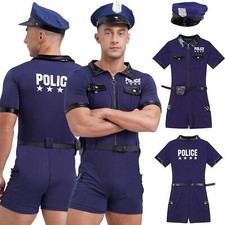 Men's Police Role Play Uniform