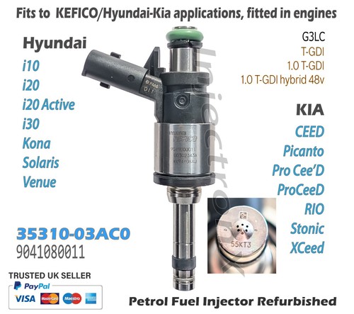 Gdi fuel injector 35310 03ac0 - fuel, 35310-03ac0