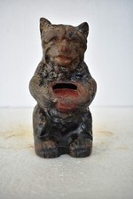 Vintage Bear Cast Iron Money