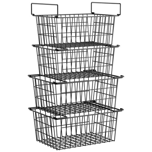 Freezer organizer bins large - bins,,