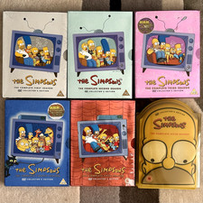 The Simpsons - DVD Bundle Box Set Job Lot Seasons 1-12 including 3D Head Cases