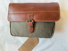 Oxford Crave mini moto canvas / leather bag - CB3051