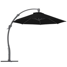 Outsunny 3m Garden Cantilever Parasol Crank Aluminium Frame, Refurbished
