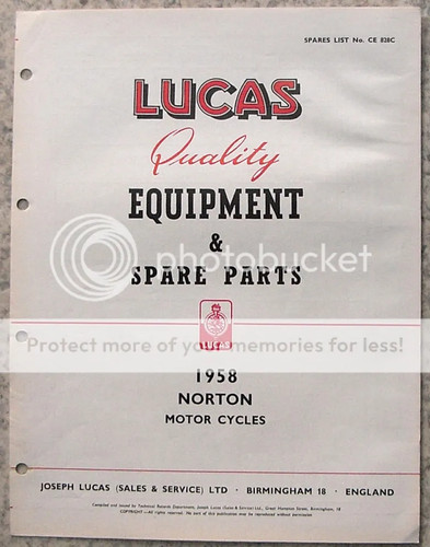 Lucas norton motorcycles - lucas,