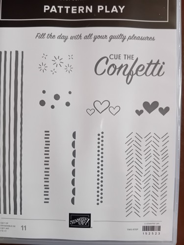 Pattern play stampin stamp - up,