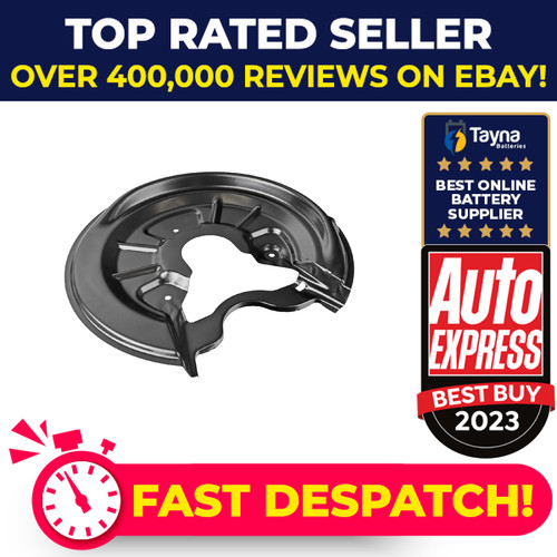 Brake disc splash panel fits - disc,