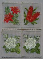 KENSITAS FLOWERS CIGARETTE SILK 1933 single loose silks pick one or more