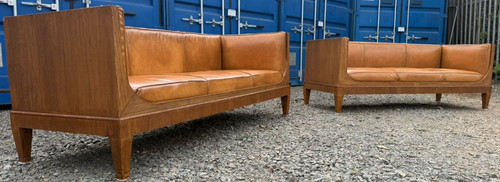 Two 1930s sofas box - box, the