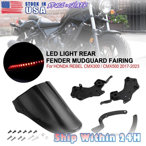 Led light rear fender - fender, mudguard