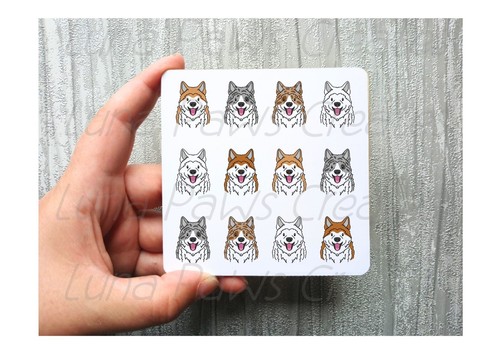 Japanese akita inu coaster - akita,