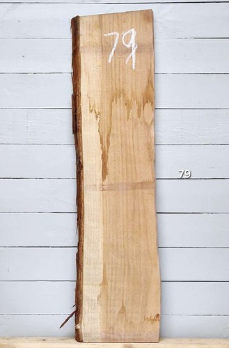 Live edge sequoia slab - sequoia,