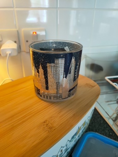 Scented led candle - &,
