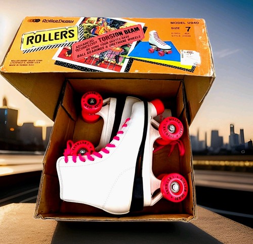 Vtg roller skates u940 - roller,