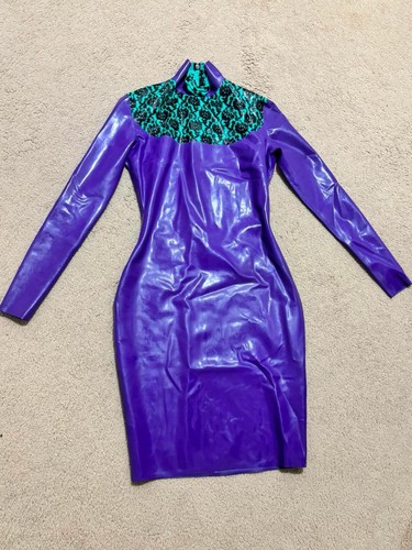 Westward bound latex dress and