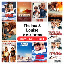 Thelma & Louise (1991) Movie Poster – A1, A2, A3, A4 – Premium Art Print