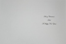 Christmas Card Inserts X  30