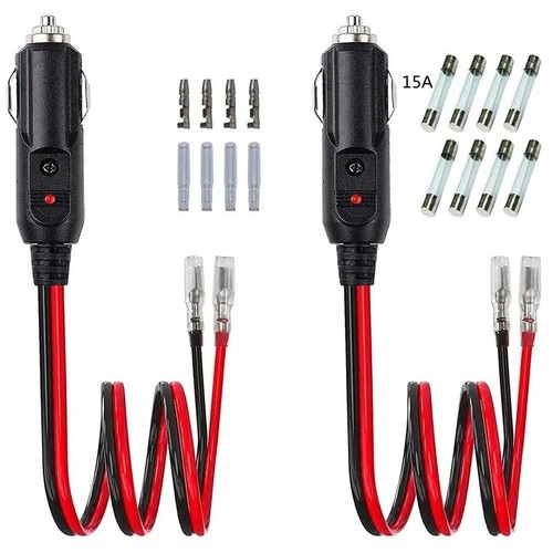 2pcs volts 15a male - 15a,