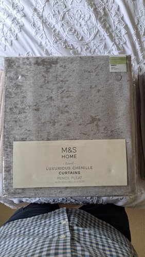New unopened chenille - unopened, m&s