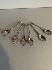 6 Piece EPNS Coffee Spoons