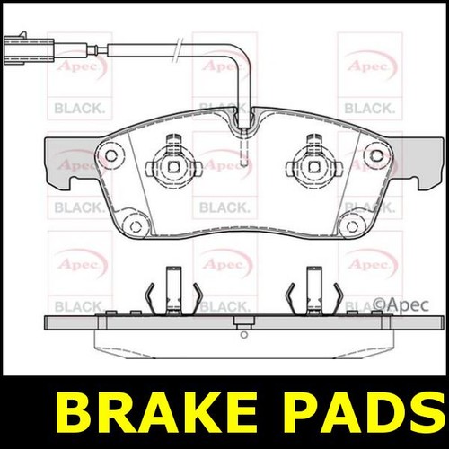 Brake pads front - brake, for