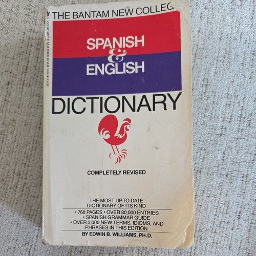 Spanish english dictionary - english,