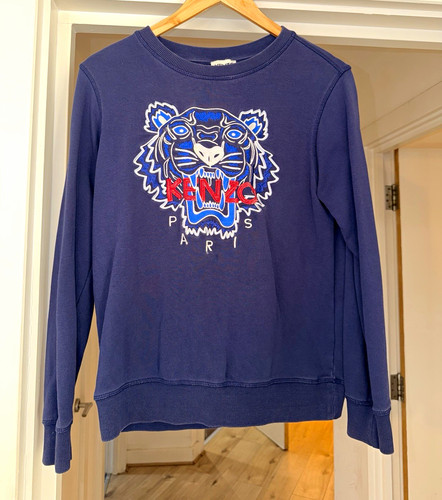 Kenzo kids boys blue tiger - kenzo,
