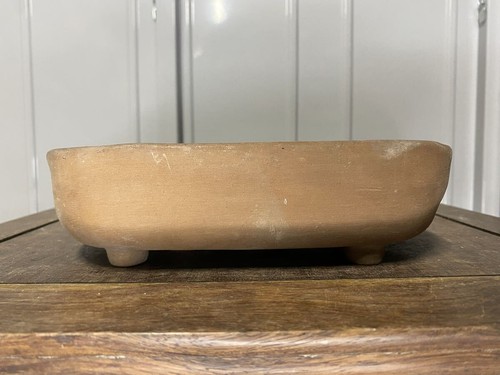 Oval bonsai pot small - pine, &