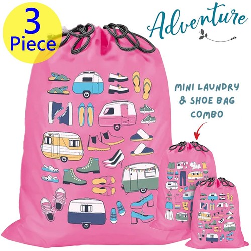Van pink expandable laundry - pink,