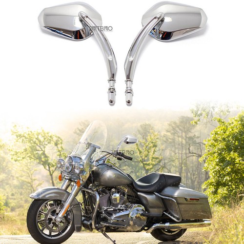 Chrome motorcycle rearview - chrome,