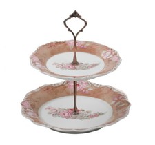 2 Tier Porcelain Cake Stand