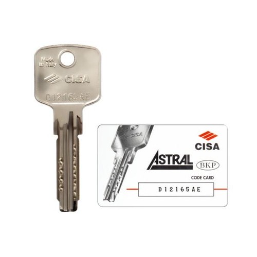 Cisa astral key cut - key,