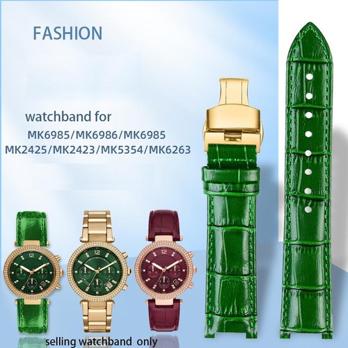 Fashion notched cowhide watch - notched,