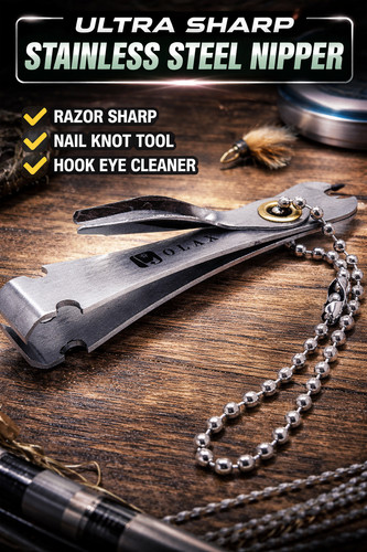 Fly fishing nipper - fishing, stainless