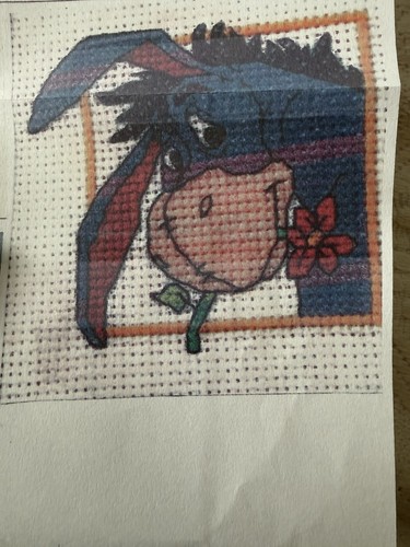 Disney eeyore mini cross - ‘eeyore’,