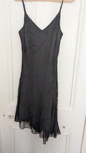 Beautiful black beaded fully - black,