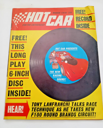 Vintage hot car - hot,
