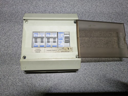Motorhome way mains consumer - mains,