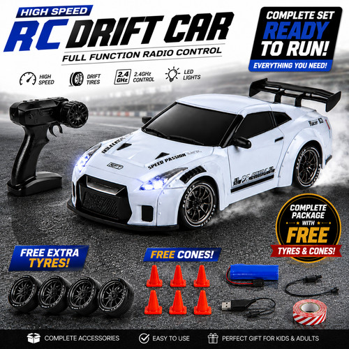 Drift car 4wd high - drift, speed