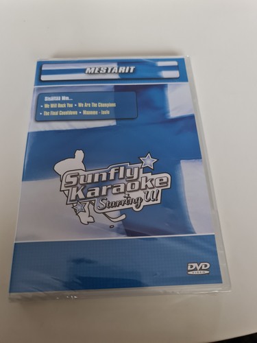 Mestarit sunfly karaoke dvd - mestarit,