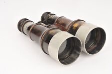 Ross London 1907 Leather Clad 5x Vintage Binoculars