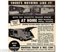 1947 Tourette Trailer Ad