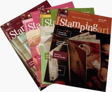 All 4 Stamping Art Magazines, Woodware Collectors Edition Bundle (out of print)