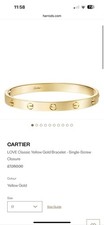 Cartier Love Bracelet Original