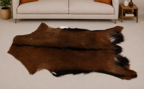 Genuine goat hide - hide, hair