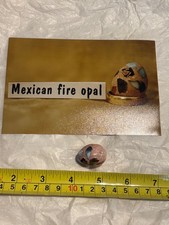 mexican fire opal gemstone egg